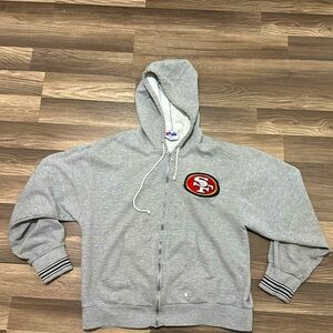 Vintage Y2k San Francisco 49ers Zip Up Hoodie